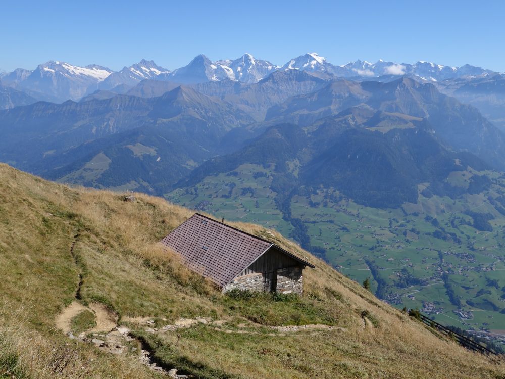 Eiger, Mönch, Jungfrau u.a.