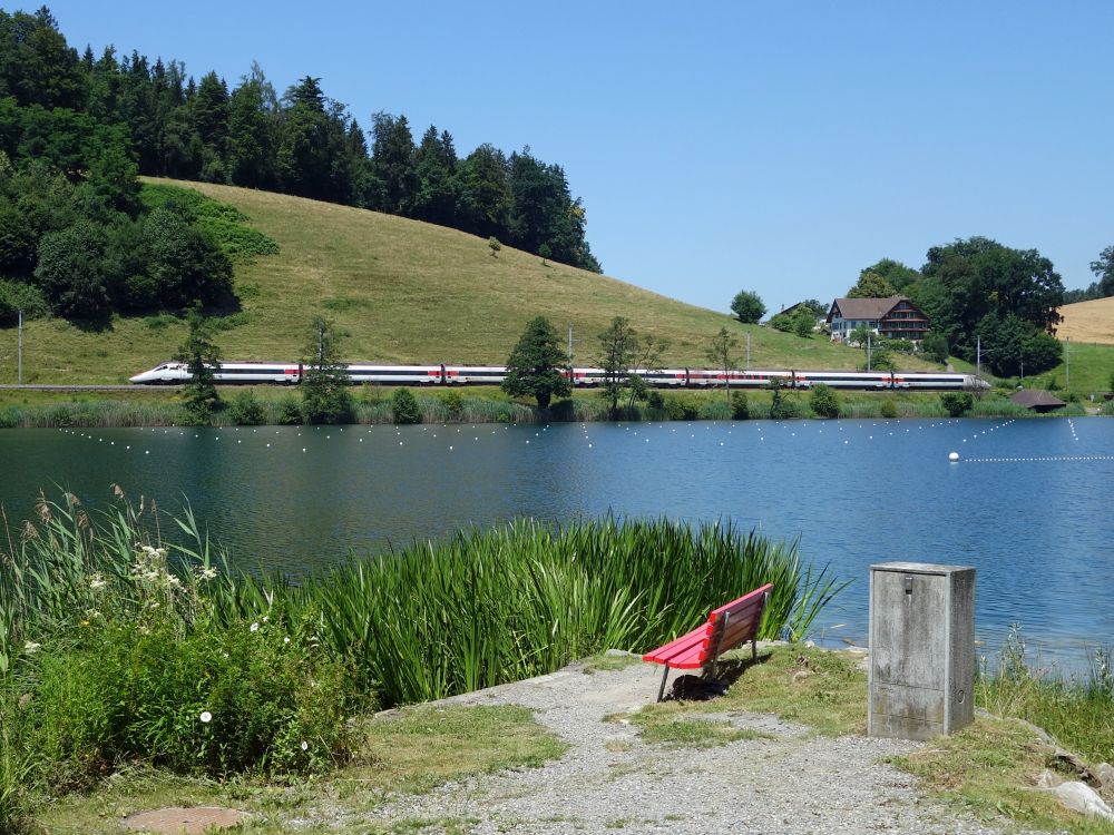 Eisenbahn am Rotsee