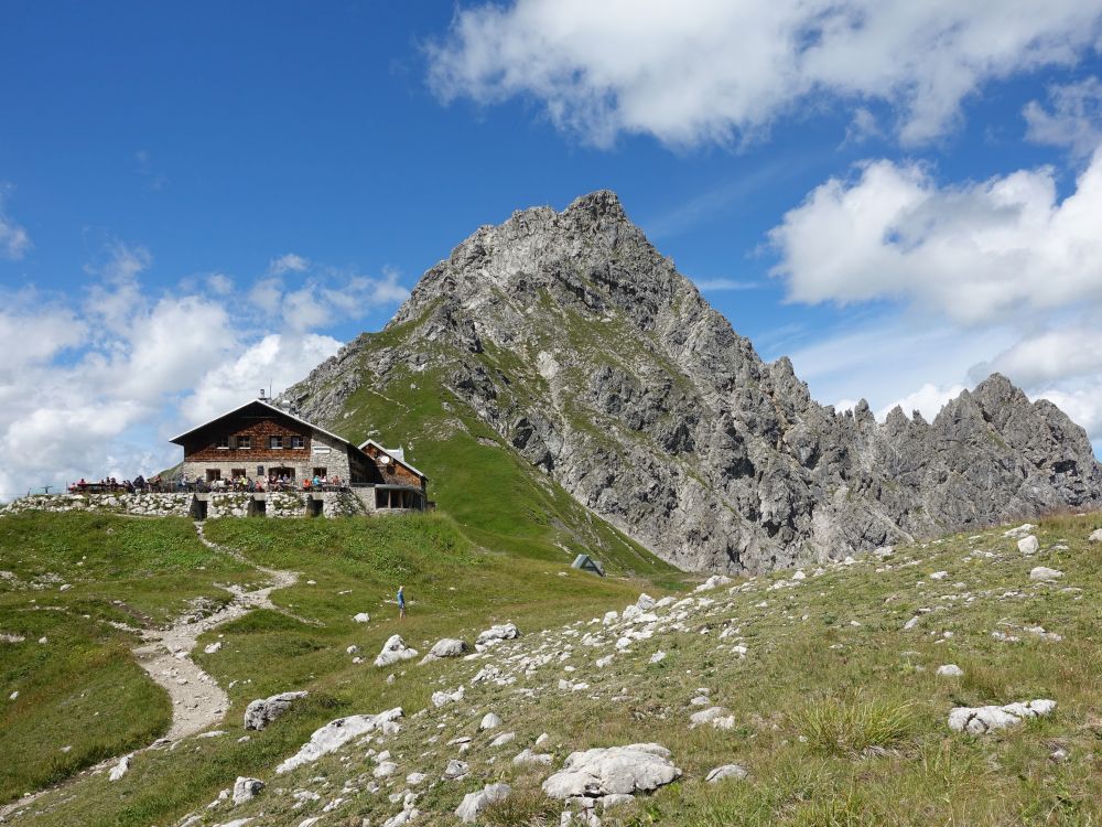Fiderepasshütte und Hammerspitze