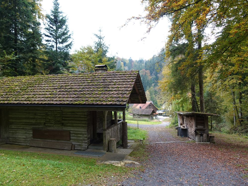 Hütten bei Höll