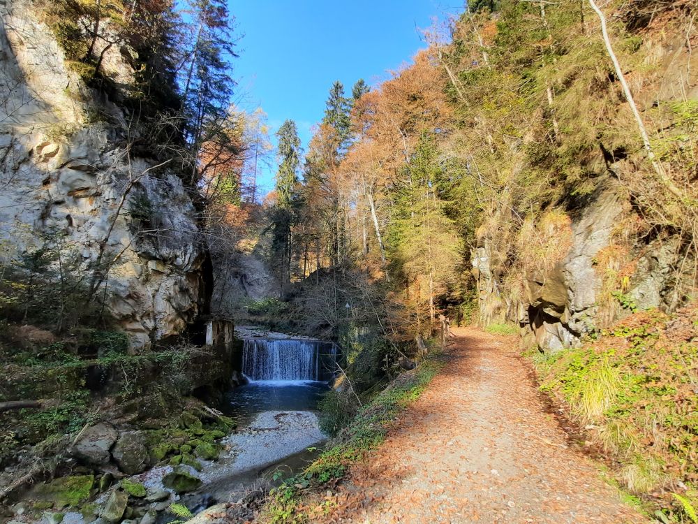 Wasserfall im Aabachtobel