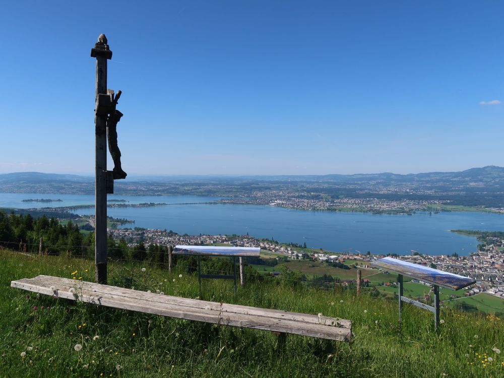Aussichtspunkt überm Zürichsee