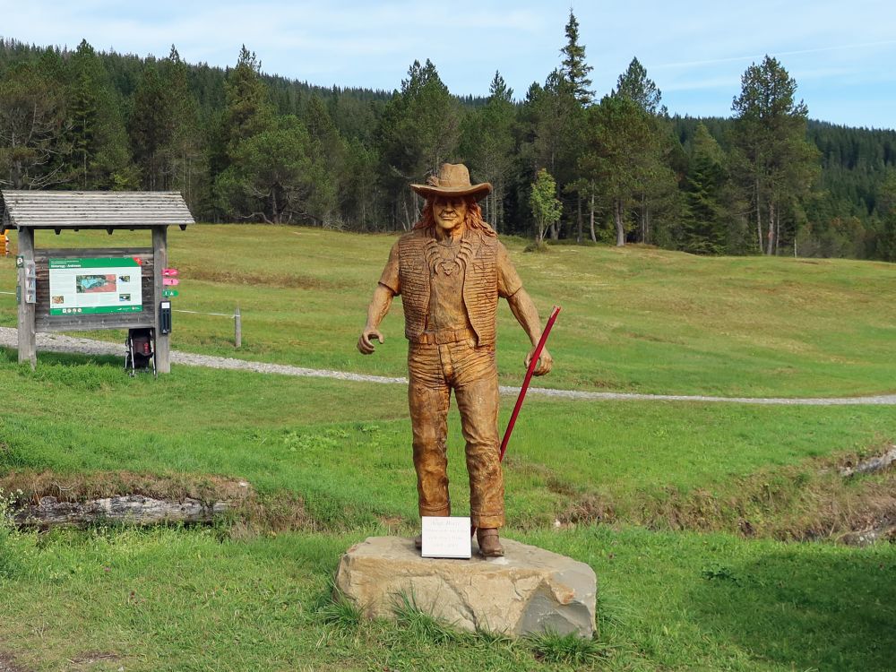 Statue zum Gedenken an Angy Burri