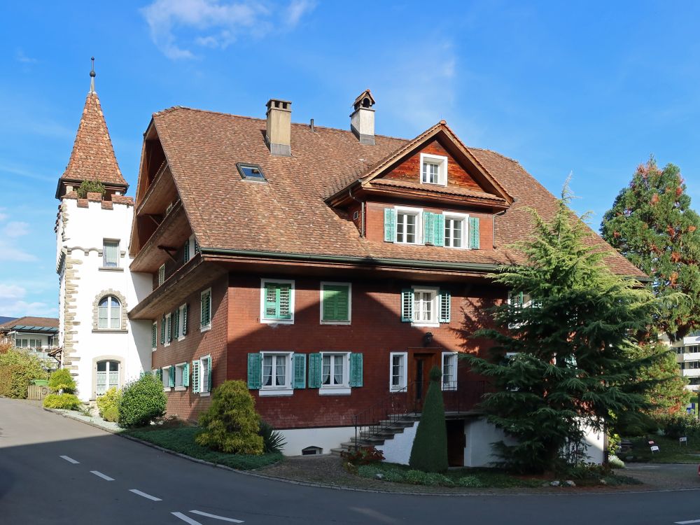 Haus mit Turm in Littau