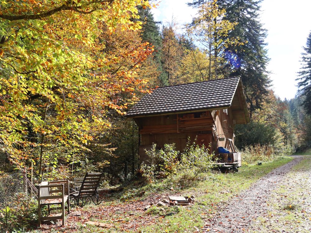 Holzhütte