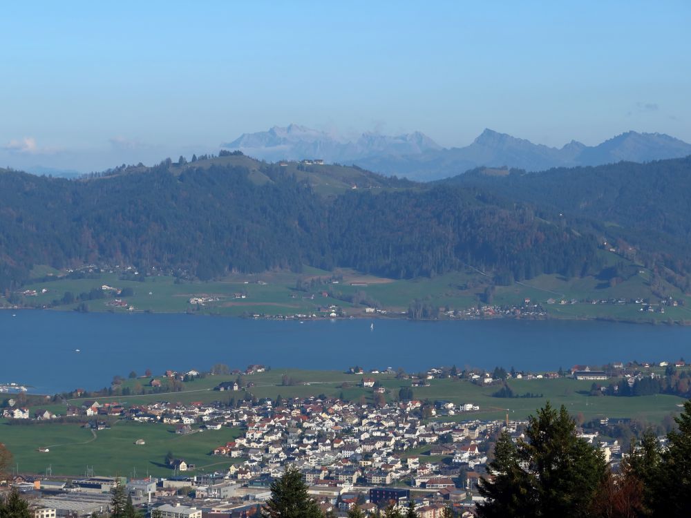 Sihlsee mit Säntis und Speer