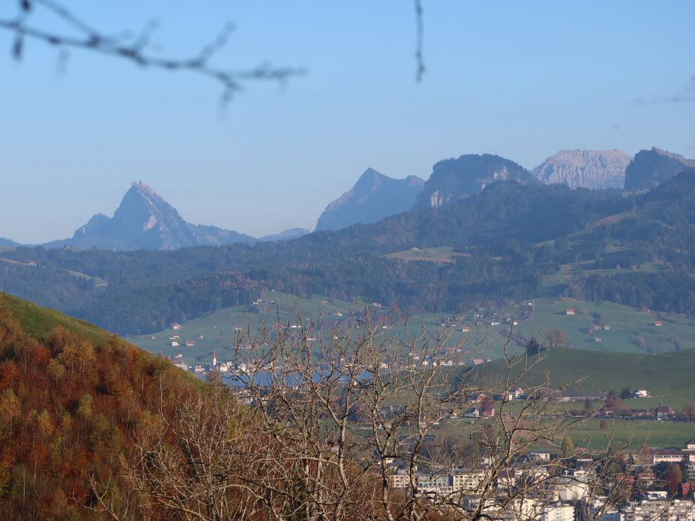 Chöpfberg, Tierberg, Gross Aubrig, u.a.