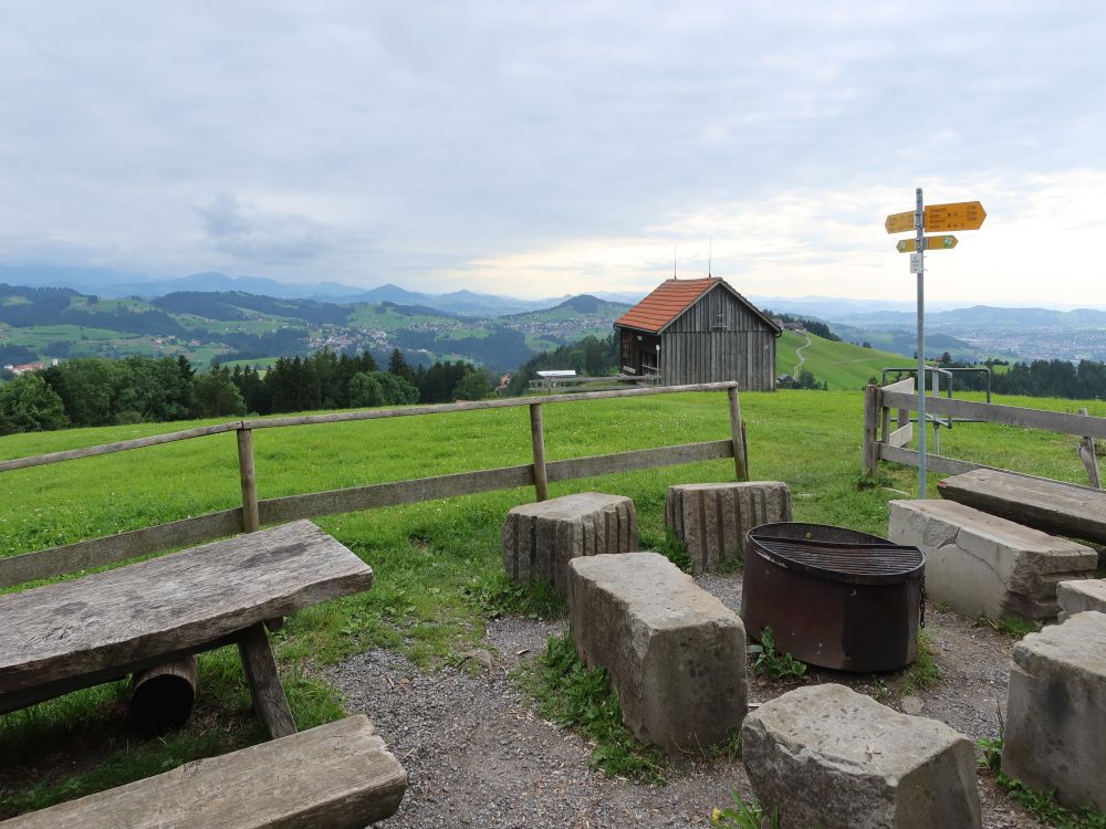 Grillplatz und Scheune am Kaienspitz