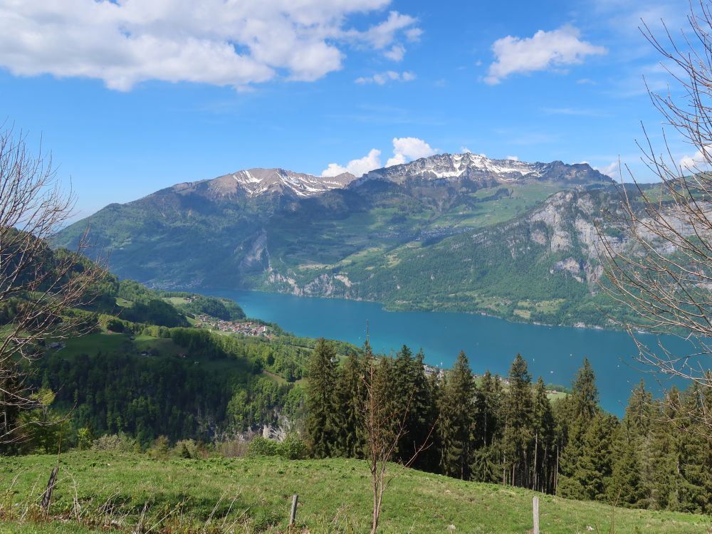 Federispitz und Mattstock überm Walensee