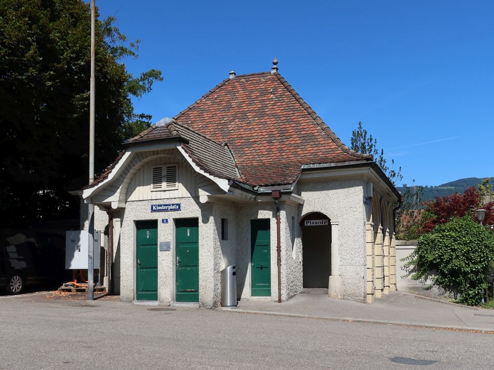 WC-Häuschen am Klosterplatz