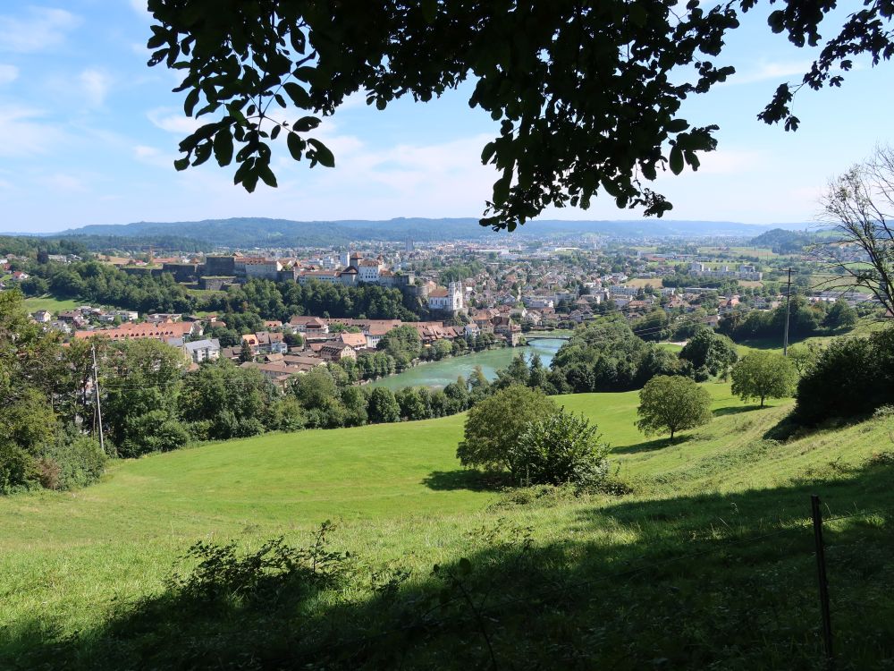 Blick Richtung Aarburg