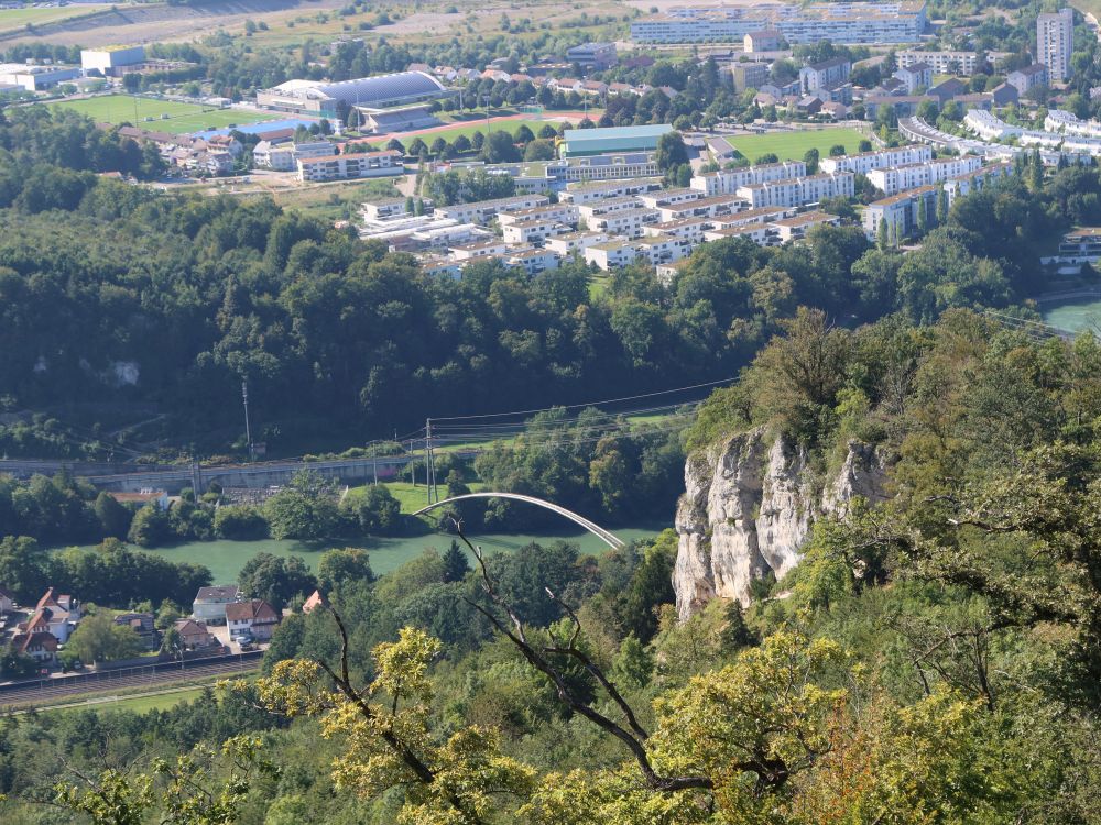 Aare und Klettergebiet Säli