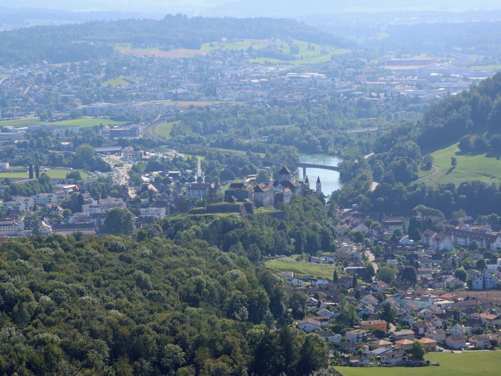 Blick Richtung Aarburg