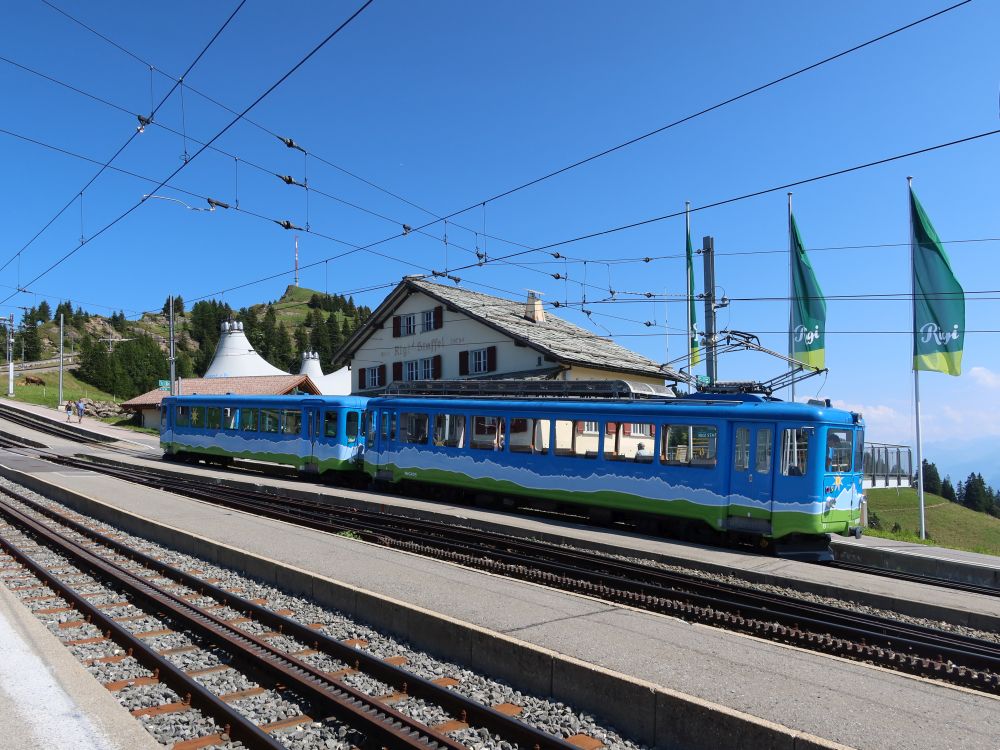 Rigi-Bahn bei Rigi Staffel