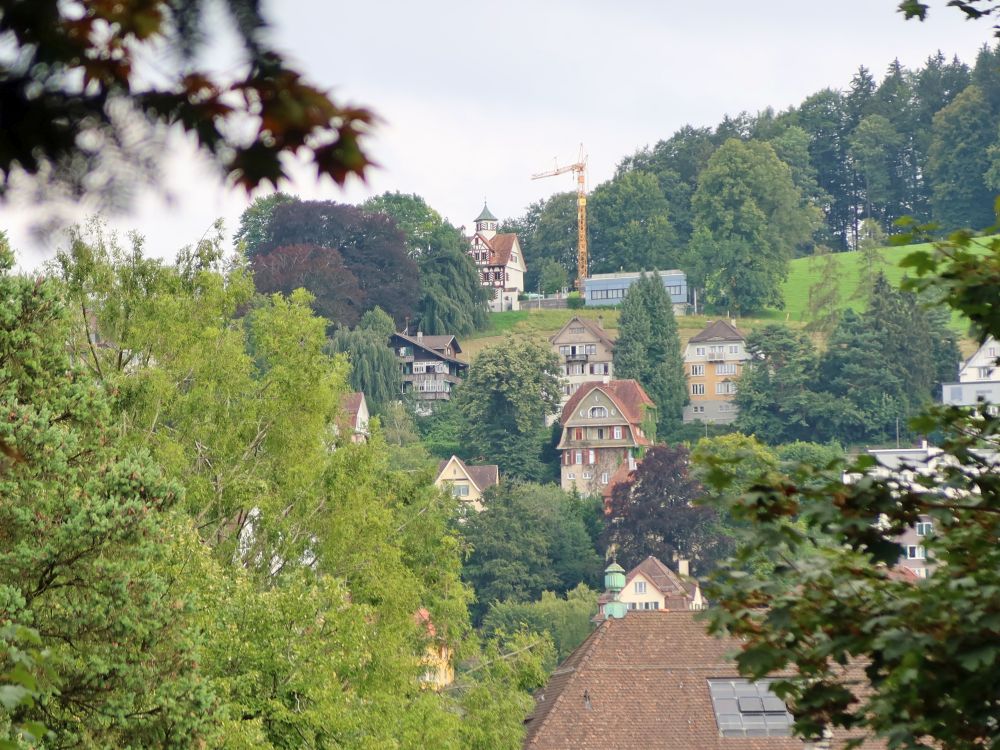 Blick Richtung Falkenburg