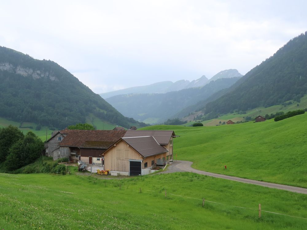 Regen auf den Churfirsten