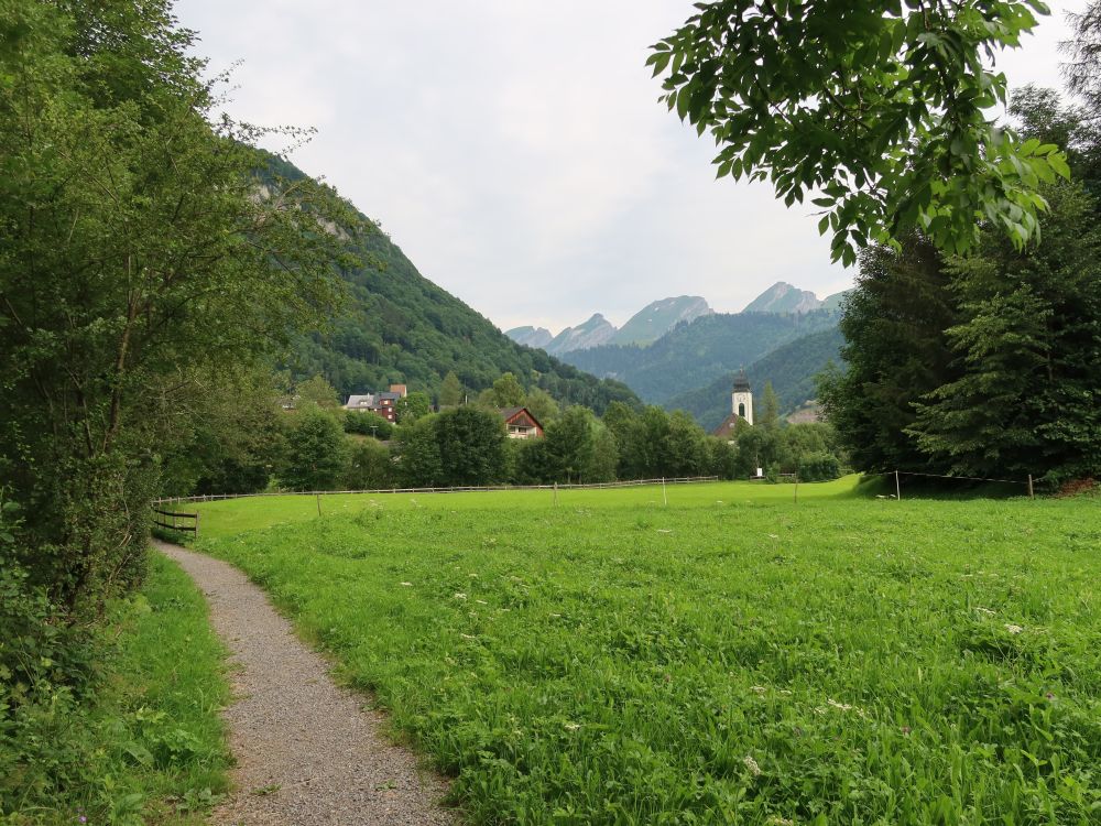 Kath. Kirchen Stein und Churfirsten