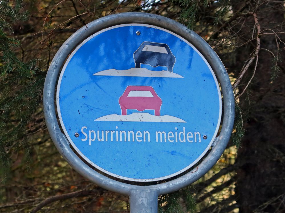 Verkehrschild