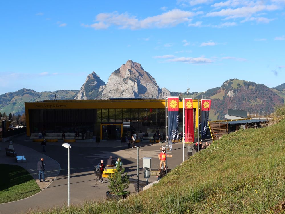 Bergstation Stossbahn und Mythen