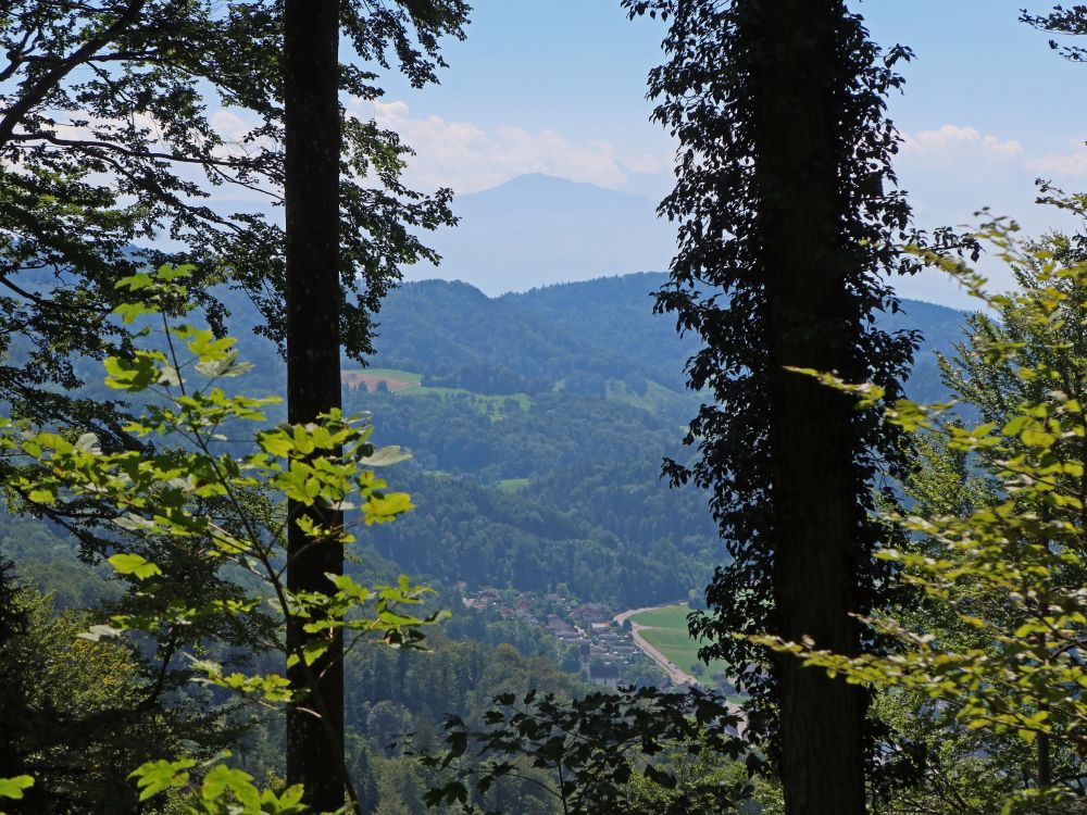 Rigi im Dunst