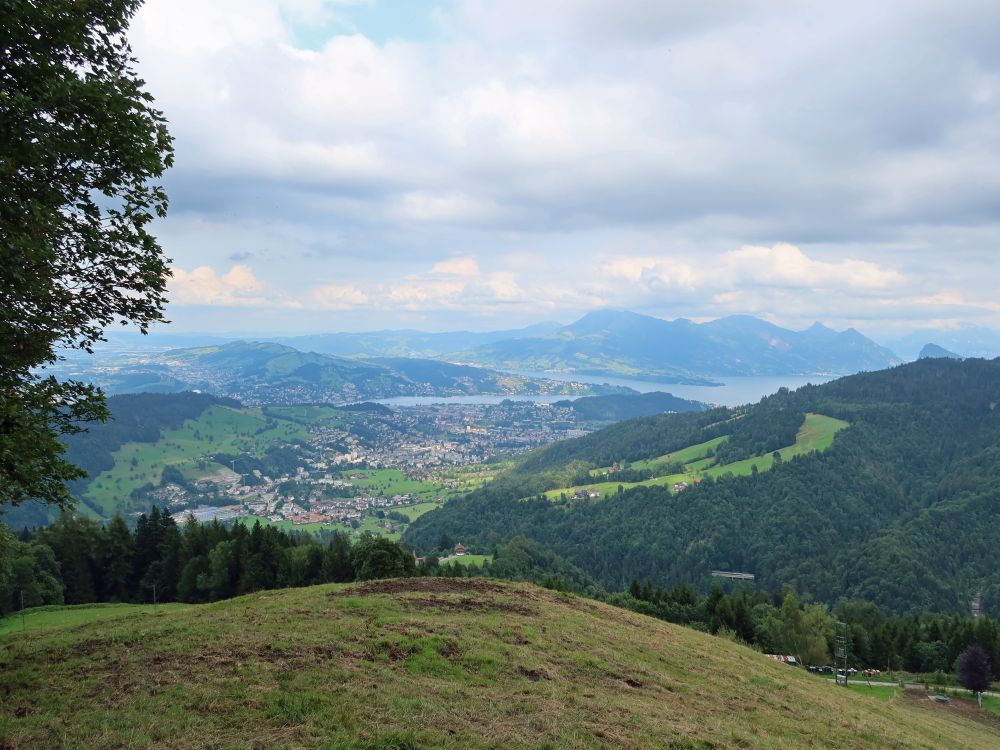 Kriens, Vierwaldstättersee und Rigi