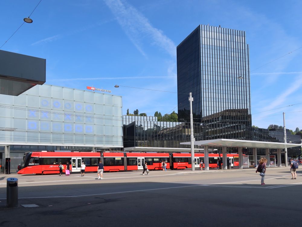 S-Bahn und Rathaus