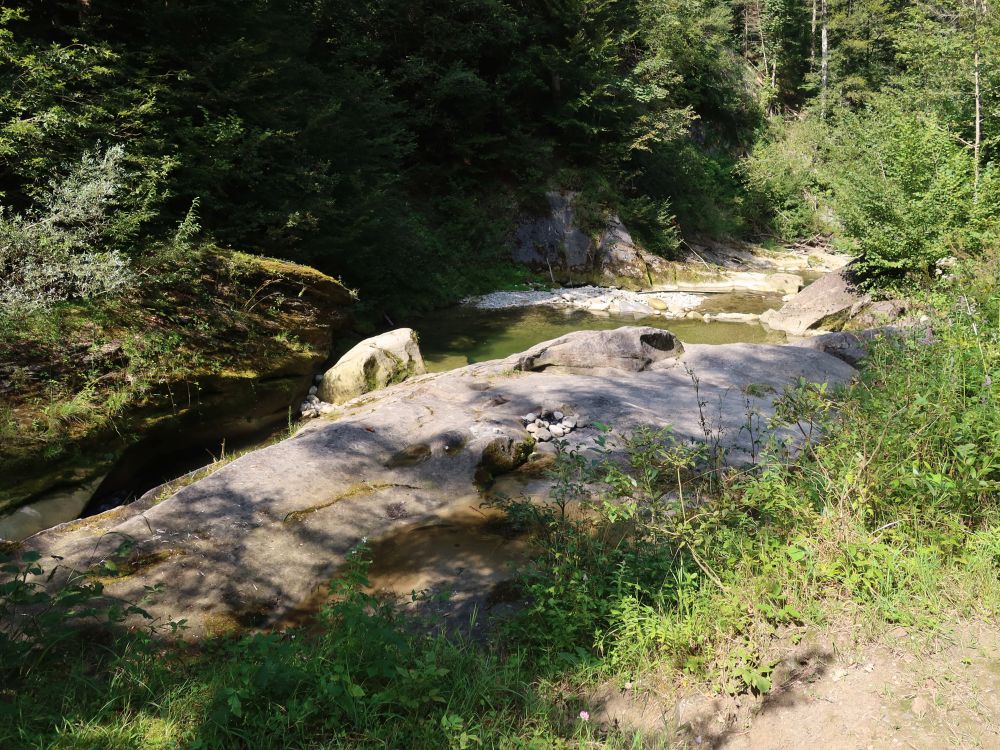 Felsen in der Goldach