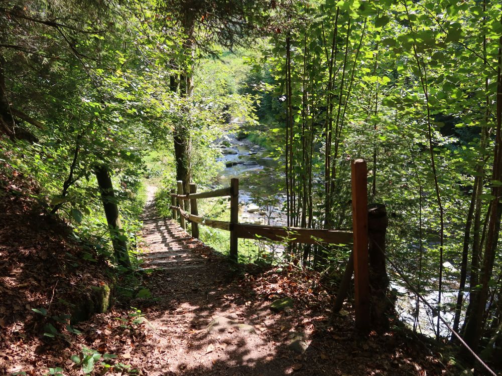 Treppe an der Goldach