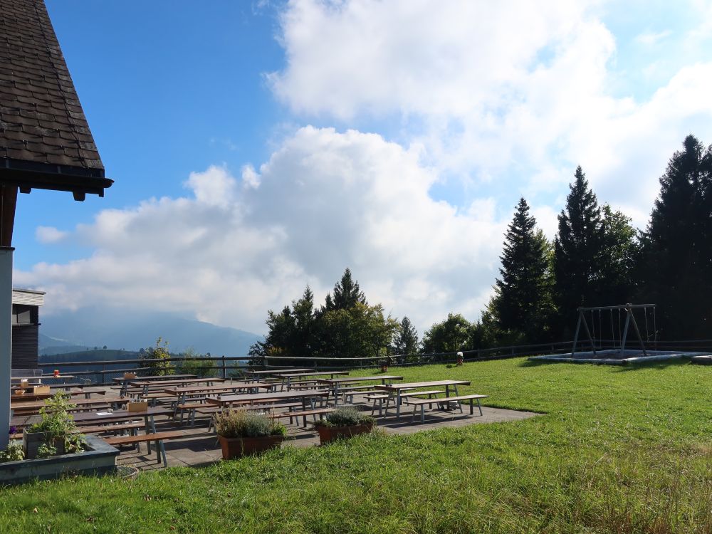 Terrasse Gasthaus Alp Egg