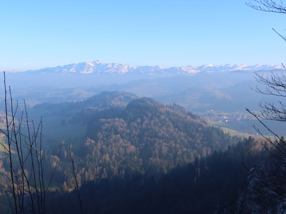 Säntis und Churfirsten