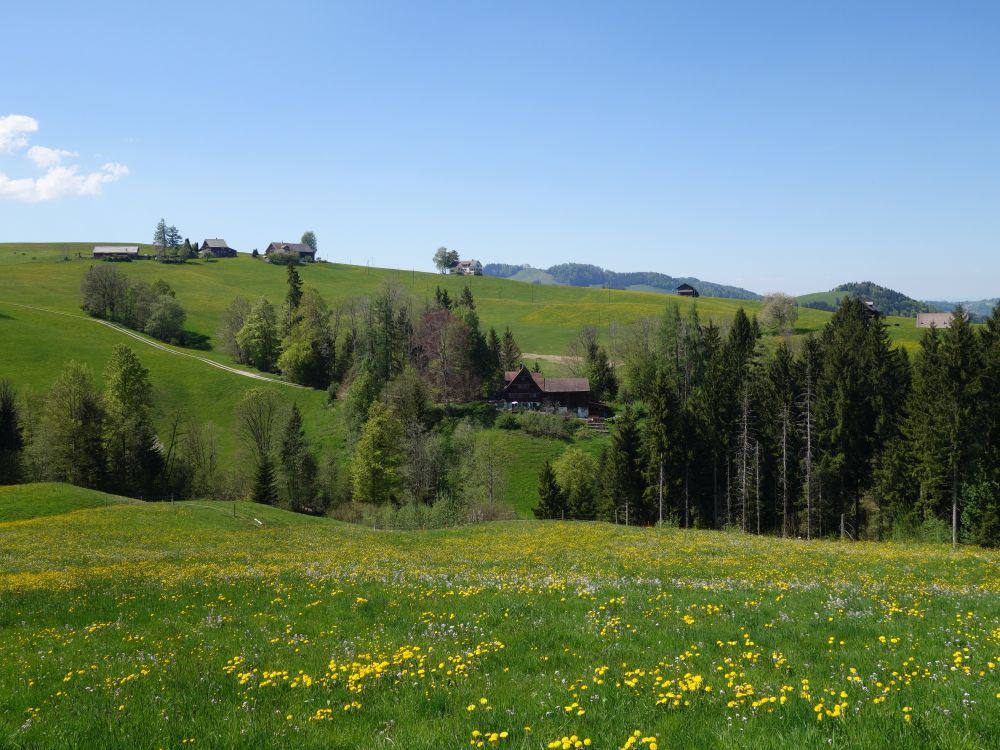 Matt (li.) und Köbelisberg (mi.)