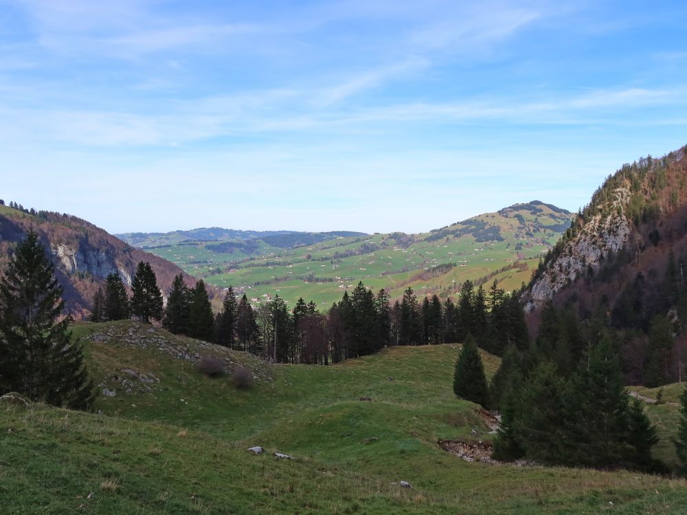 Appenzellerland mit Fänerenspitz
