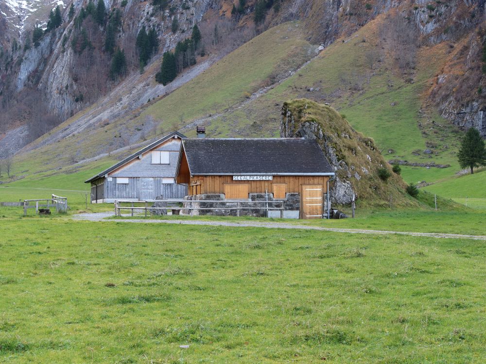 Seealpkäserei bei Spitzigstein