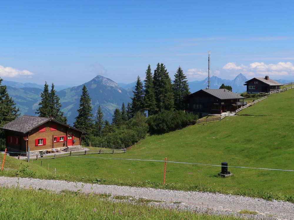 Häuser auf der Klewenalp