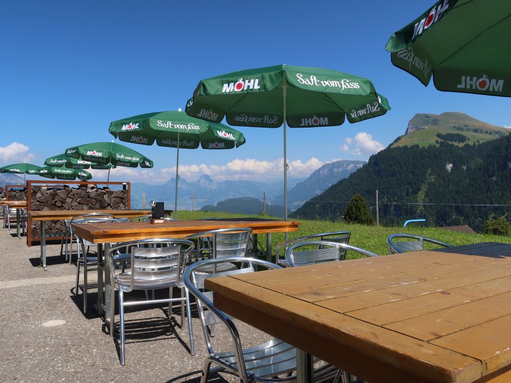 Terrasse der Stockhütte