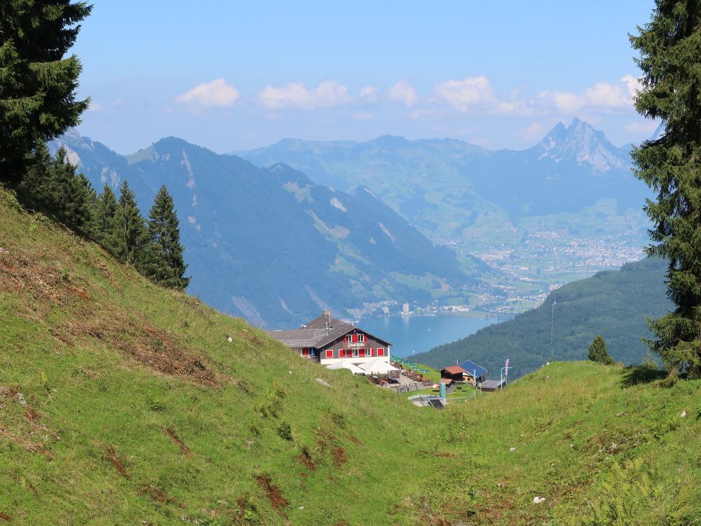 Stockhütte und Kleiner Mythen