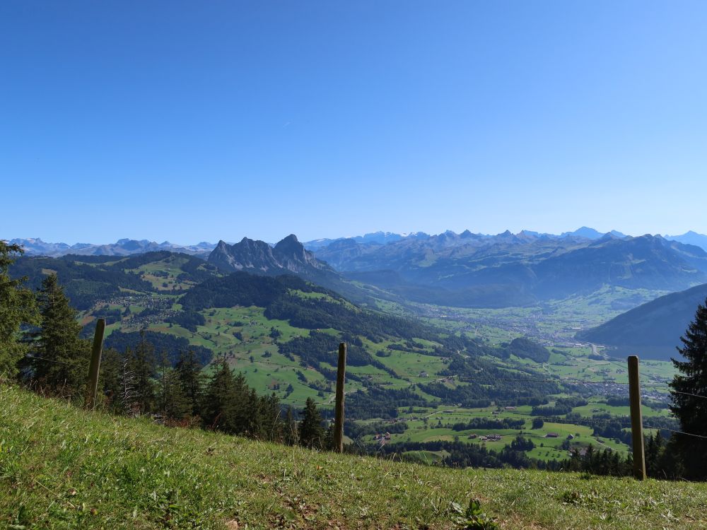 Blick Richtung Mythen