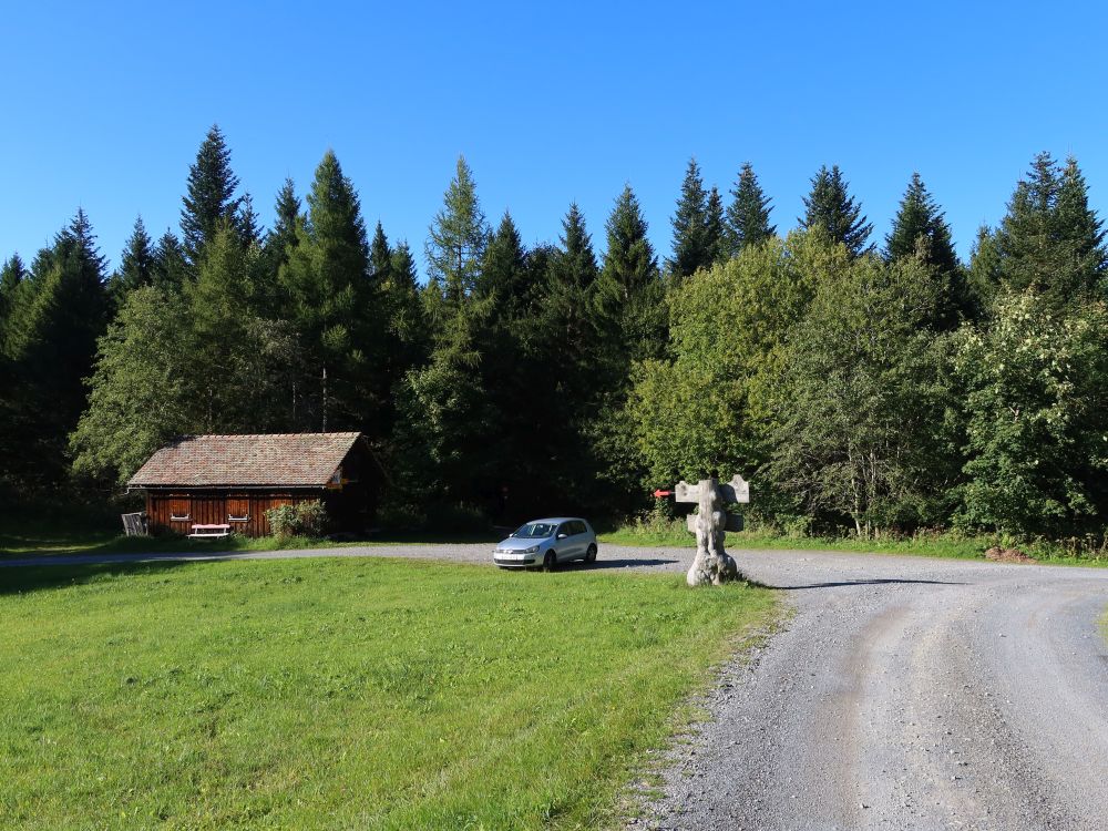 Parkplatz bei der Cholerhütte