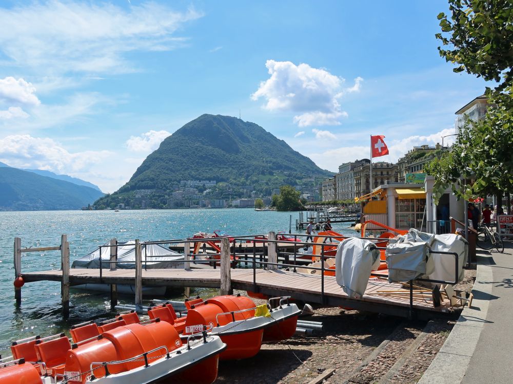 Blick zum Monte San Salvatore
