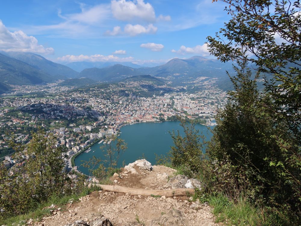 Blick auf Lugano