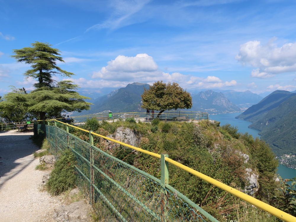 Aussichtsplattform auf dem Monte San Salvatore