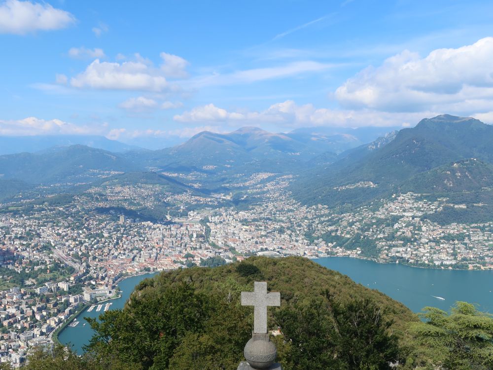 Blick Richtung Lugano
