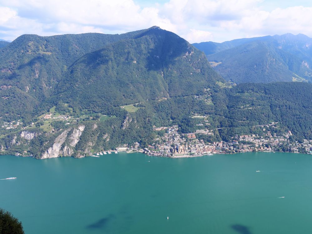Monte Sighignola über Campione d Italia