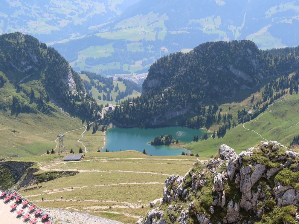 Blick zum Hinterstockensee