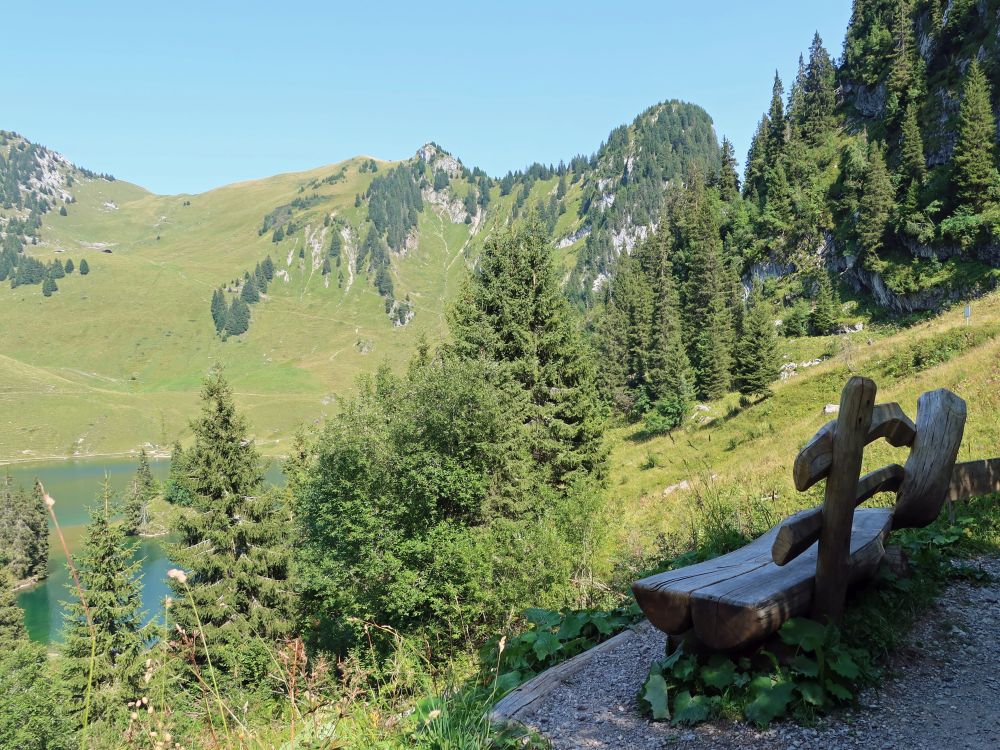 Sitzbank am See-Rundweg