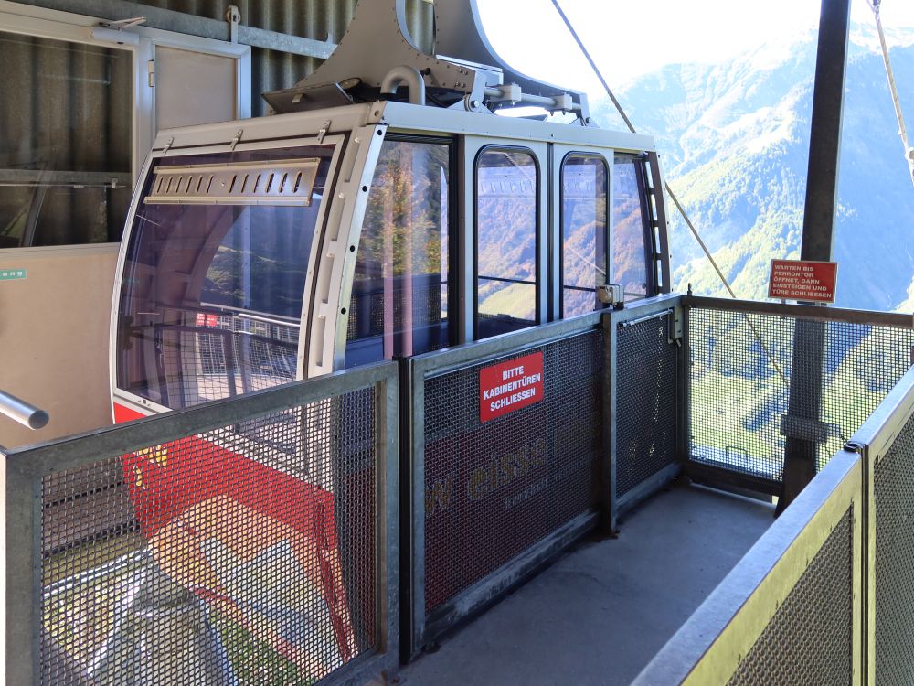 Seilbahnkabine (Matt - Weissenberge)