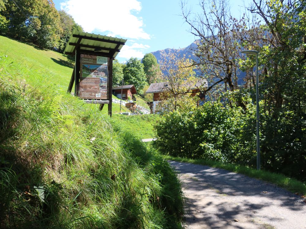 Weg bei Suterheimet
