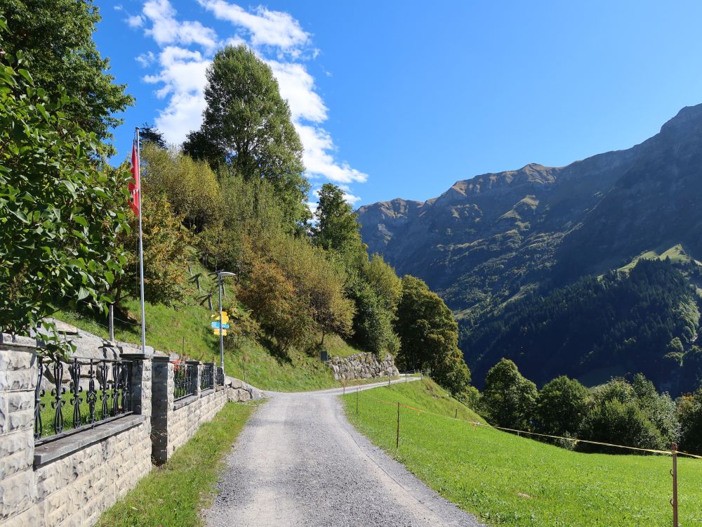 Weg bei Suterheimet