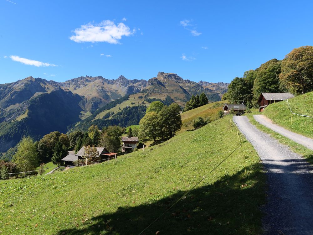 Häuser auf Weissenberge