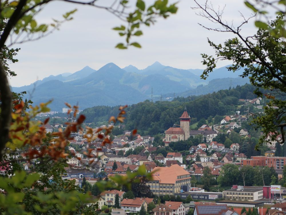 Schloss Falkenstein und Juraberge